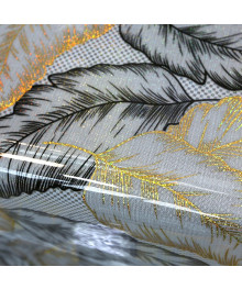 Клеенка GRACE силикон-прозрачная с рис. 0,6х20м  0,65 мм Laser LS-8955AS-60