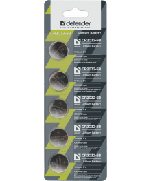 Бат CR-2032    Defender BP-5 в блистере (100шт)