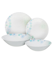 Асиано Набор столовой посуды 19 пр., опаловое стекло