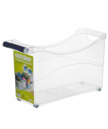 Контейнер д/хранения  10 л универсальн на колесах (77457)ке. Контейнеры оптом с доставкой по Дальнему Востоку. Большой каталог коробок оптом по низкой цене.