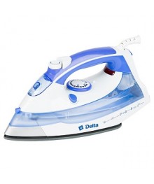 Утюг DELTA DL-711 белый с фиолетовым, 2400 Вт (10)гов оптом с доставкой по Дальнему Востоку. Продажа гладильных досок оптом со склада в Новосибирске.