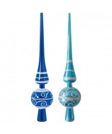 Верхушка на елку Пика 28 см SYCB17-616грушки оптом. Елочные игрушки оптом по низкой цене со склада в Новосибриске. Елочные игрушки оптом.