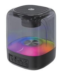 Колонка портативная с BLUETOOTH QUMO Plasma ВТ 0082 5 ВТ, объемное звучание, RGB подсветка