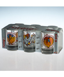 Набор стопок 6 предмета 50мл Петух чемпион микс 02с1022 (64874)