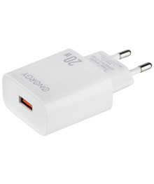 Блок пит USB сетевой Energy ET-37 PRO, 20 Вт, цвет белый
