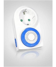 Таймер розеточный для электроприборов Robiton  ME-01 (механич, программрование на 24 часа)птом. Большой катлог таймеров оптом с доставкой по Дальнему Востоку. Таймеры оптом в Новосибироске.