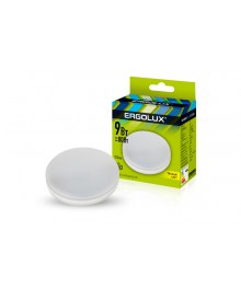 Эл. лампа светодиодная Ergolux LED-GX53-9W-GX53-3K (9Вт GX53 3000K 172-265В, аналог Вт)нецк, Ленинск-Кузнецк, Барнаул, Горно-Алтайск, Бийск и др. Большой каталог светодиодных ламп оптом.