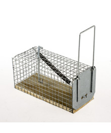 Мышеловка металл + дерево 11,5*5,3*5,3см B-5  (22039)