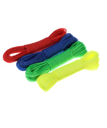 Веревка капроновая VETTA, 20м x 3мм, 5 цветов