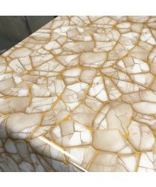 Клеенка GRACE силикон-непрозрачная с рис. 0,6х20м 0,6мм M853