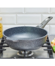 Мечта Сотейник литой 24см Гранит со съемной ручкой 0243701 (10)