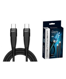 Кабель Type-С - Type-C Орбита OT-SMU03 Чёрный PD100W 1.2м