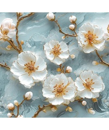 Клеенка GRACE STS6044-1 глянцевая ткань с пвх покрытием, 340-360 г/м2  1,4х20м