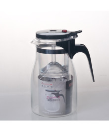 Чайник заварочный 900мл,  стекло со сливом (43866)