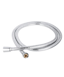 Шланг для душа 150см, 1/2"(Имп)-1/2"(Имп), сталь, латунь, EPDM, антитвист, хром RAIN