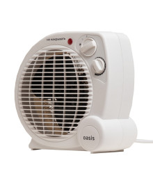 Тепловентилятор Oasis SP-20R (2кВт, 3 режима мощности 0/1/2кВт)