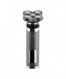 Бритва эл. Centek CT-2151 (черн) ротор 4D, ВЛАЖНОЕ БРИТЬЁ, 5 плав.голов, USB, зарядка 1 час, LiIon8