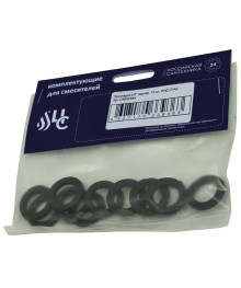Прокладка -  3/4" резиновая, черная, набор 10шт.