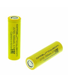 Акк  литиевый Орбита 21700 - 7200mA (с плоским пином, Li-ion, 3500mAh, 3.7V, D21xL71мм) 2шт/уп