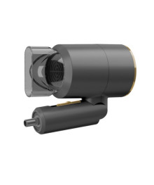 Фен MAXTRONIC MAX-MGS-13 чёрный (1400Вт, складной, 2 скор, 3 темп, концентр, подар упаковк) (12)