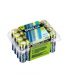 Бат LR6            Ergolux Alkaline BP-24 (24шт)  уп.24/480