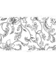 Пленка самоклеющаяся Grace 5551-45 черный узор на белом фоне, повышенная плотность, 45см/8мПленка самоклеющаяся оптом с доставкой по РФ по низким цекнам.