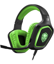 гарнитура Defender Hinderer черный,игровая, RGB,проводн 2м