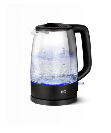 Чайник Blackton Bt KT1839G Чёрный, стекло (1,7 л, 2200Вт, контроллер STRIX, диск)