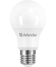 Эл. лампа светодиодная Defender LED-A60 -20W/865/E27(груша, холодный дневной)уп.1шт