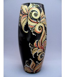 Ваза для цветов 94/1389 бочка Н26 D10 "Аватар"Декоративное стекло оптом с доставкой по РФ. Большой каталог декорративных стекл оптом