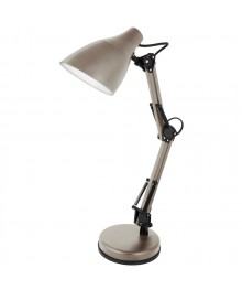 Светильник настол.Camelion KD-331 тауп 230V/40W, Е27том со склада в Новосибирске. Большой каталог настольных светильниковCamelion оптом по низкой цене.