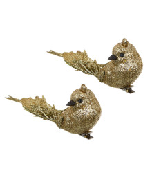 Птицы на прищепке 2 шт, 3,5x13 см, пластик, 26-430