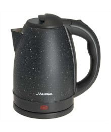 Чайник АКСИНЬЯ КС-1016 нерж черный. 1,8л, 1500 Вт (12)