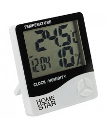 Термометр-гигрометр цифровой HOMESTAR HS-0108ры оптом с доставкой по Дальнему Востоку. Термометры оптом по низкой цене со склада в Новосибирске.