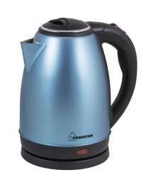 Чайник Homestar HS-1010 синий (1,8 л) стальнойсомольск-на-Амуре. Большой каталог металлических чайников Казбек, Василиса,  Delta, Galaxy, Irit, М