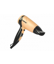 Фен Centek CT-2209 BLG (черный/золотой перламутр) 1600Вт, складная ручка, концентратор)