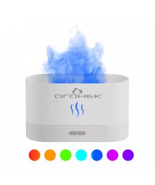 Увлажнитель Огонек OG-HOM06 белый RGB (4.5Вт, 180мл , 20 мл/ч, 5V)м. Большой каталог очистителей воздуха оптом и увлажнителей воздуха оптом со склада в Новосибирске.