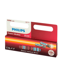 Бат LR3            Philips  Alkaline BL-12 (12/240)