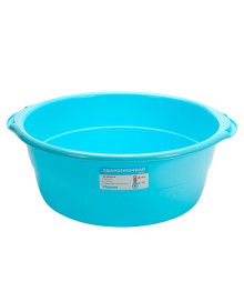 Таз 14л особо прочный, голубой цвет
