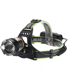 Фонарь NICEDEVICE ND-4024 налобный (1000 люмен, Led P50, 3 режима, аллюм+ пластик, акк 2*18650)