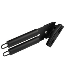 Нож консервный Mallony CLASSICO NERO из нержавеющей стали, цвет - черный, non-stick (раб часть)