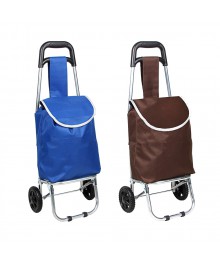 Сумка-тележка, грузоподъемность до 10кг, ткань оксфорд, ЭВА, 33х26х82ом. Портфели оптом в Новосибирске. Большой каталог портфелей оптом с доставкой по Дальнему Востоку.