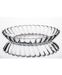 Тарелка большая овальная SARINA 33*25 см 823 (12/1) Иран