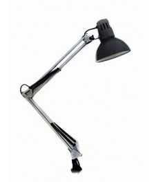 Светильник настол.Camelion KD-312   черный  (Е27  230V/60W)том со склада в Новосибирске. Большой каталог настольных светильниковCamelion оптом по низкой цене.