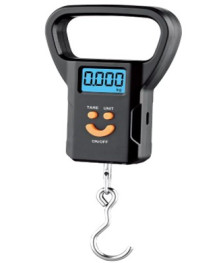 Безмен электронный MAXTRONIC MAX-802 чёрн (50кг/10г, фун-ция "Тара")