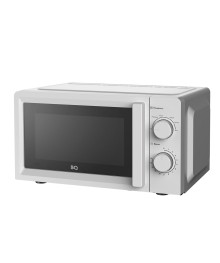 Микроволновка BQ MWO-20016SM Белый (20л, соло, мех, 700Вт)