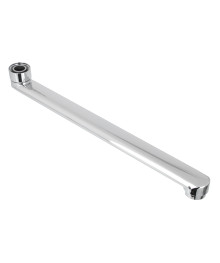 Излив смесителя для ванны, плоский прямой, 30см, нерж. сталь