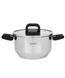 SATOSHI Манн Кастрюля 20х11,5см. 3,5л. со стекл. крышкой, индукция