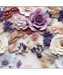 Клеенка GRACE STS055A глянцевая ткань с пвх покрытием, 340-360 г/м2   1,4х20м