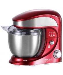 Миксер DELTA LUX  DL-5070Р  планетарный красный: 1000 Вт,чаша из нерж.стали-4л (2)